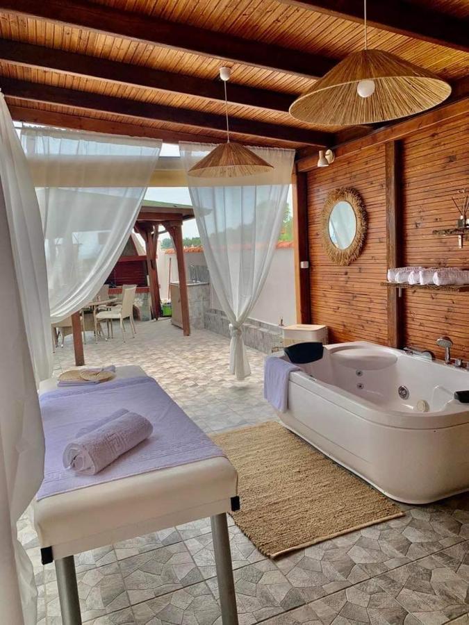 Wood House "Private Spa" Vergia Εξωτερικό φωτογραφία
